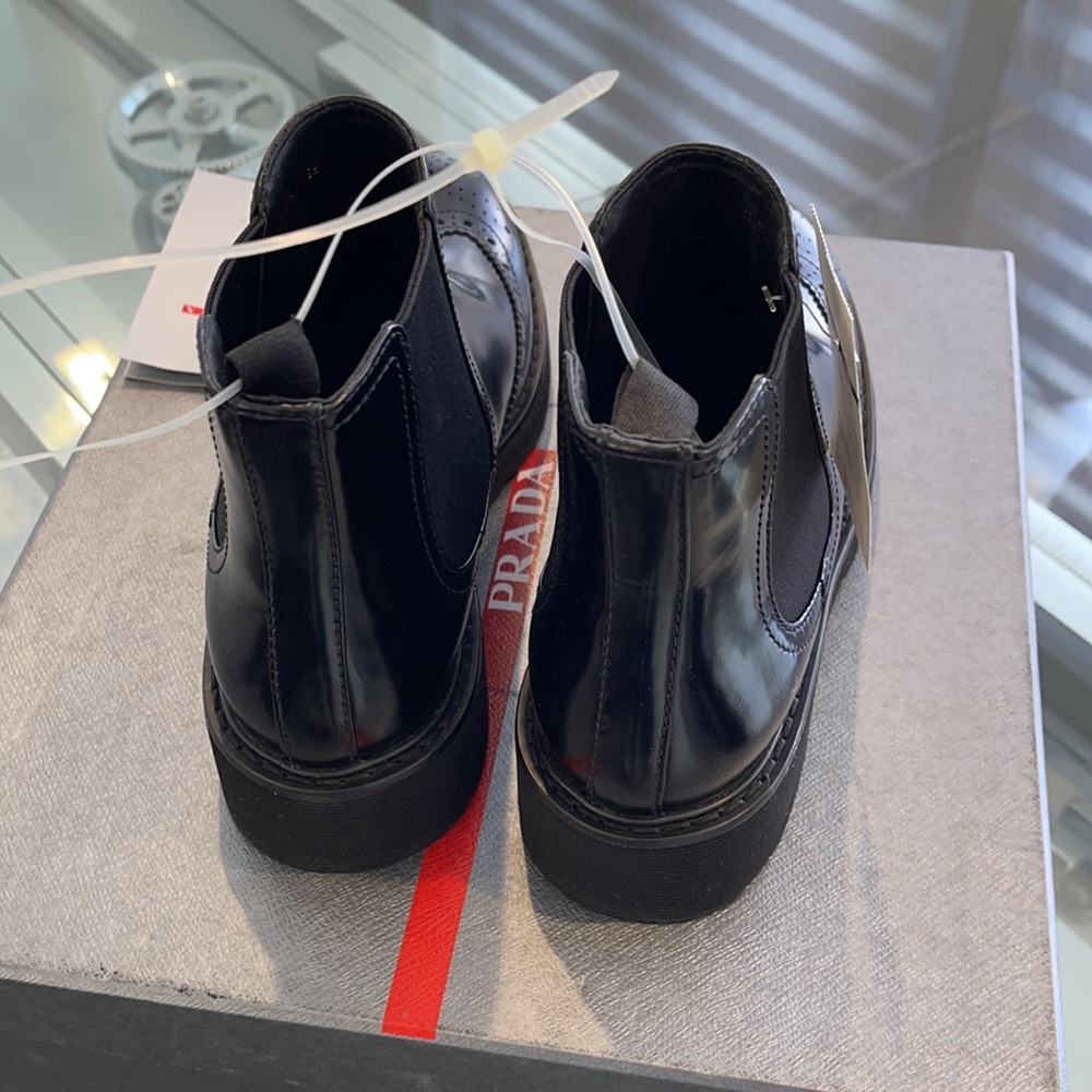 NEW Prada Calzature Donna Boots Sz. 6 Women’s NEW - Picture 4 of 7